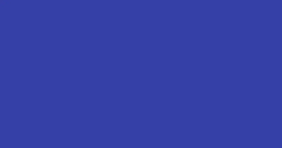 #3540a6 violet blue color image