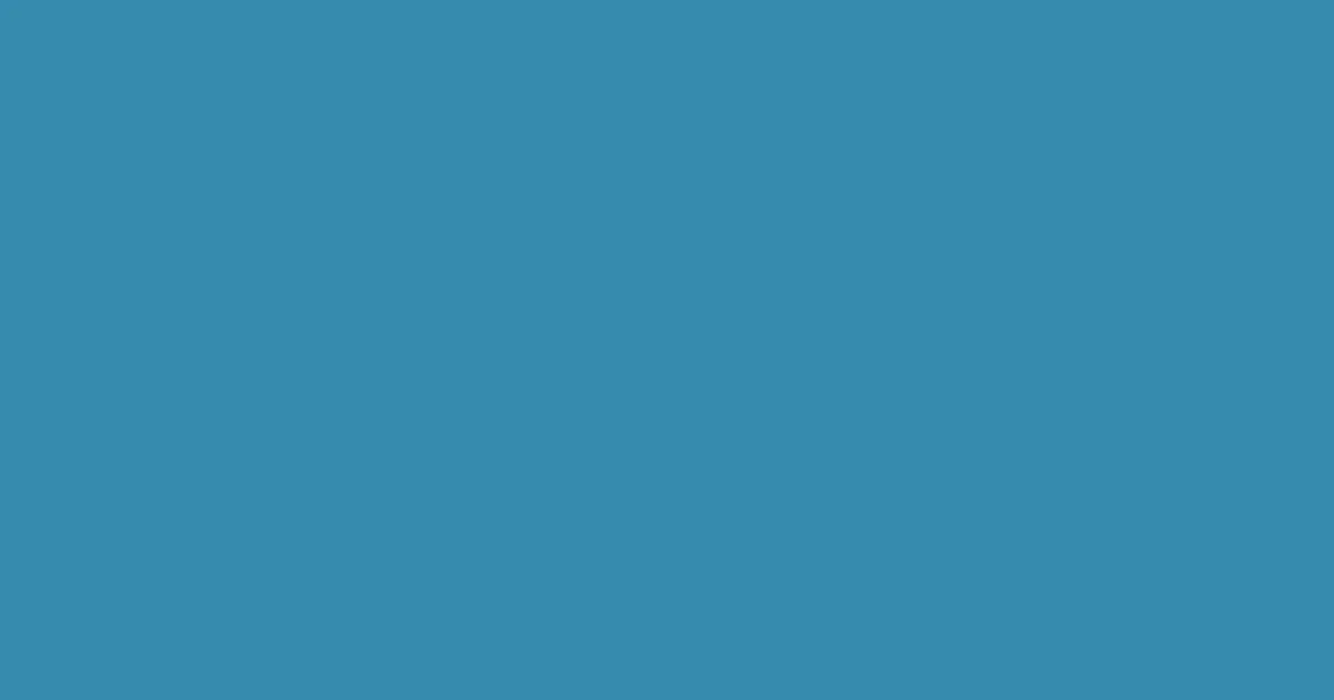#358bad boston blue color image