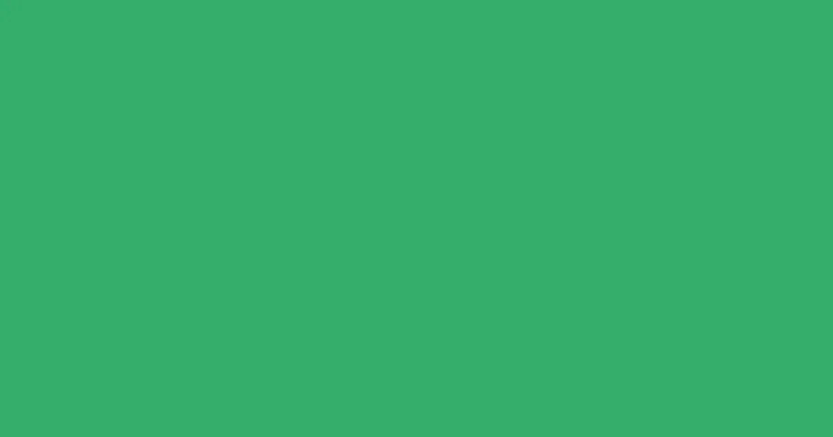 #35ac6a chateau green color image