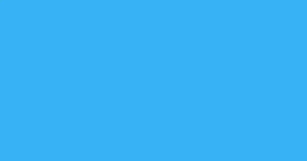 #35b2f4 picton blue color image