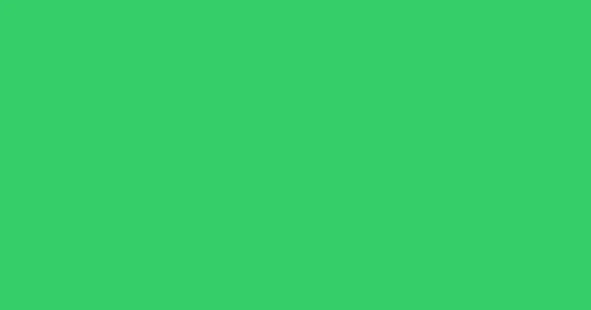 #35ce68 emerald color image