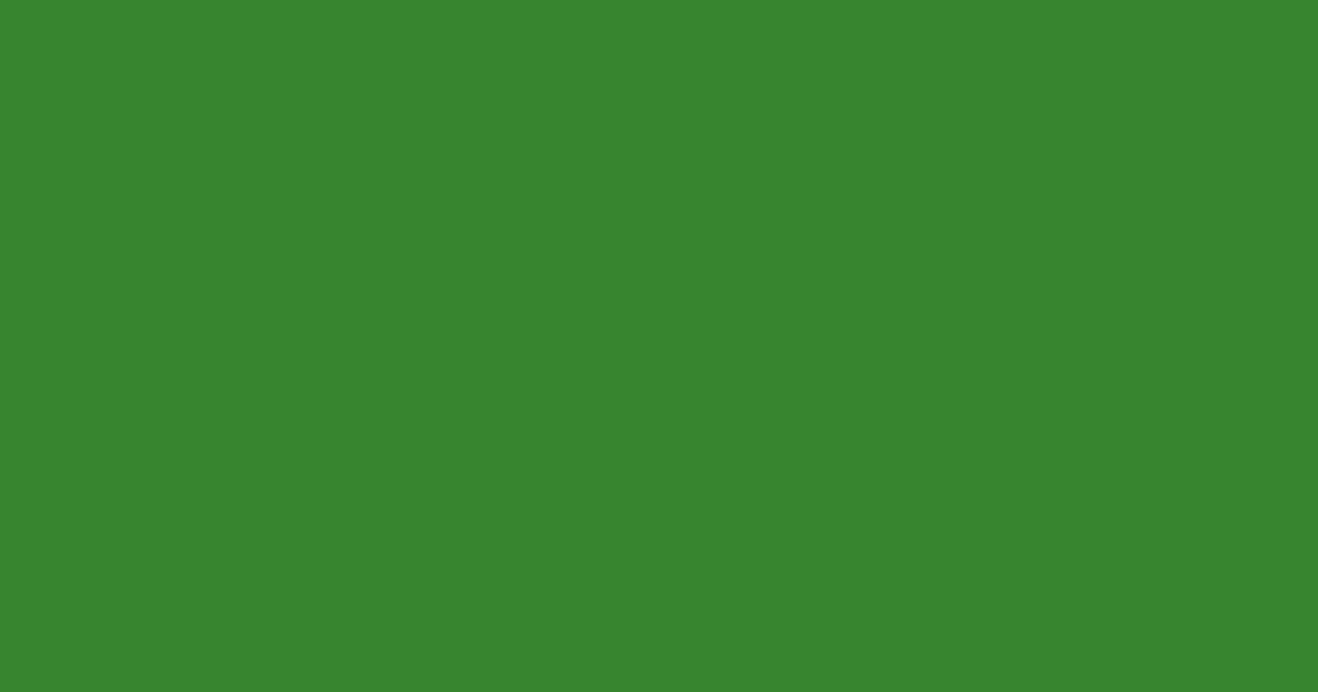 #36842f sea green color image