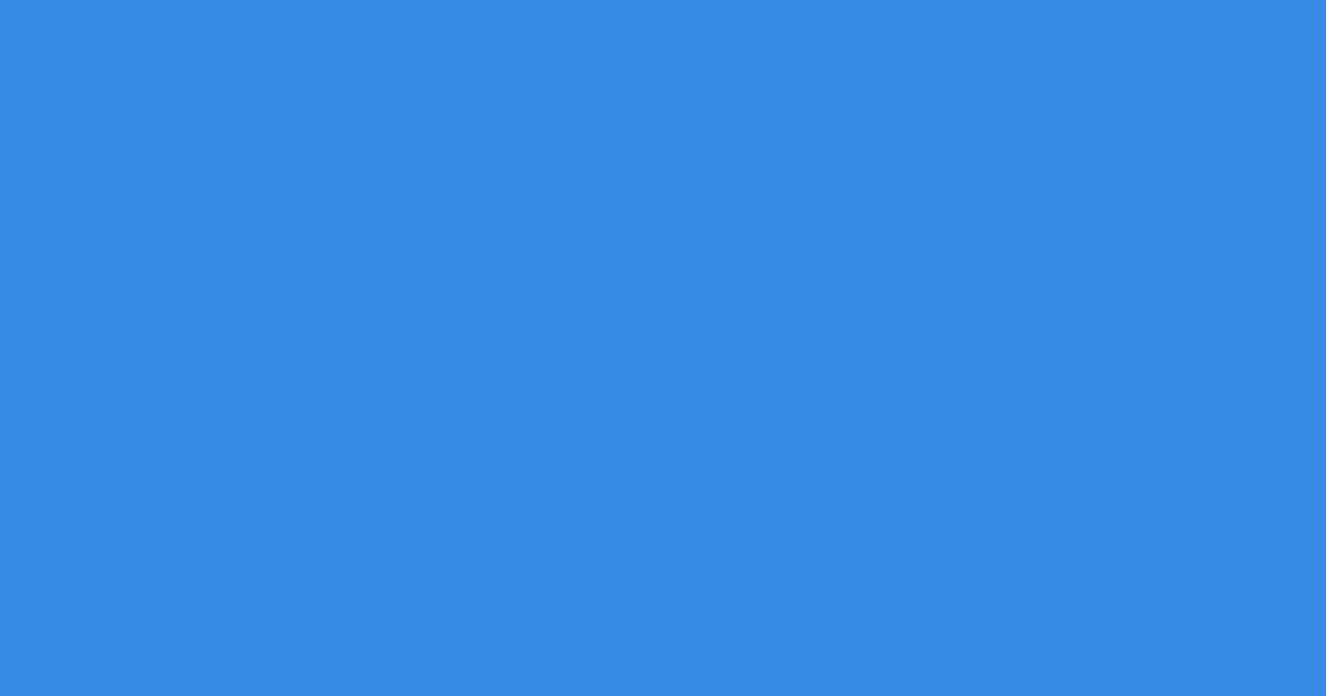 #368be7 picton blue color image