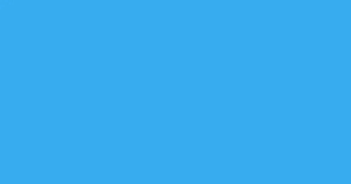 #36adf1 picton blue color image