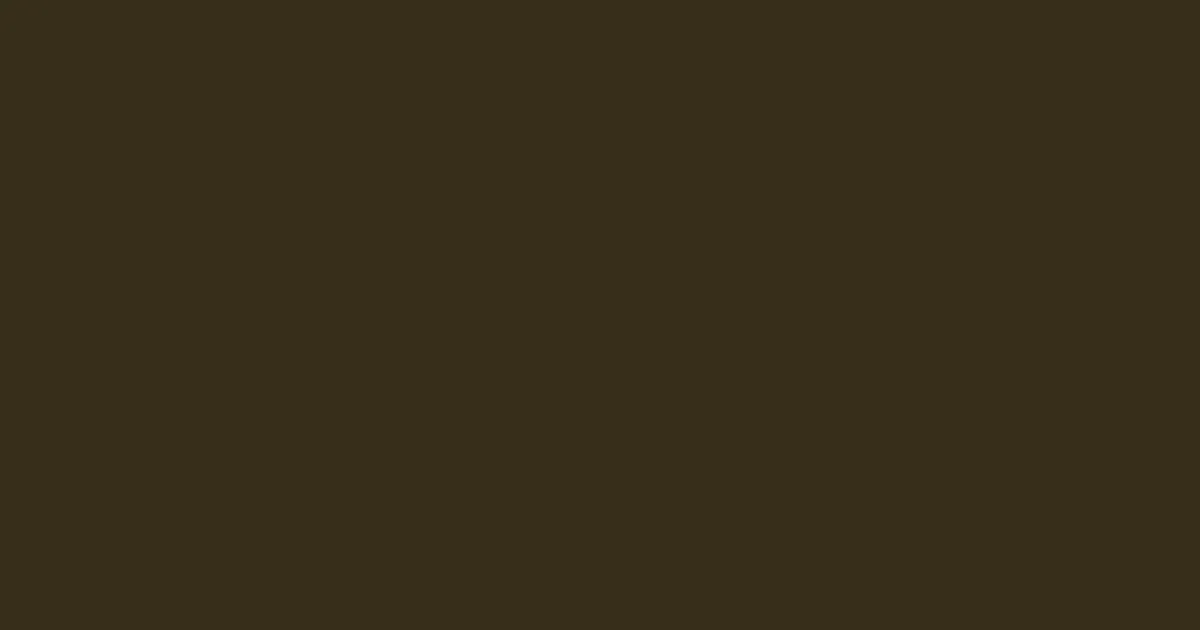 #372f1b lisbon brown color image