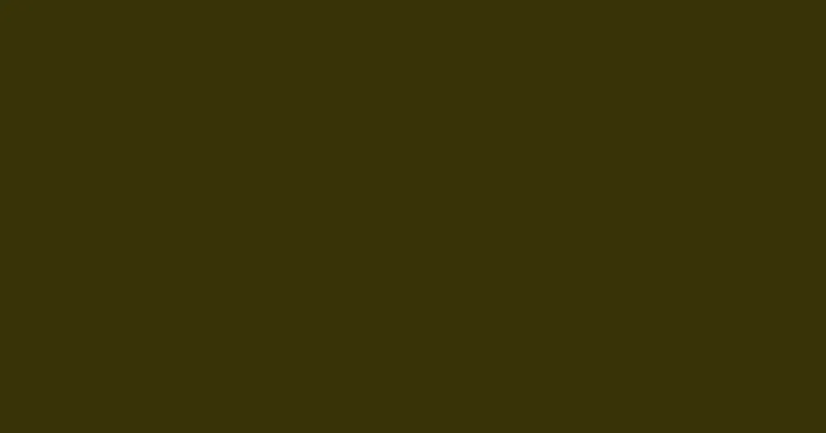#373407 bronze olive color image