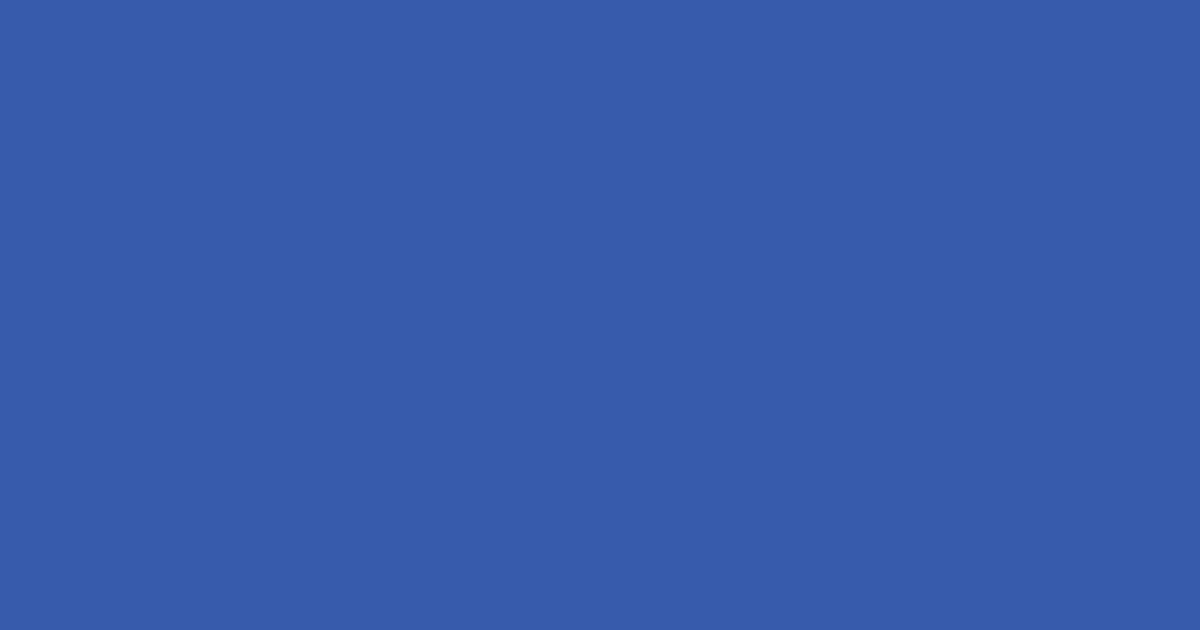 #375bad azure color image
