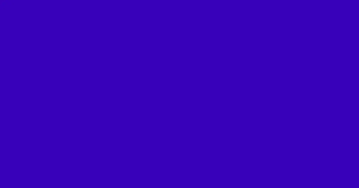 #3800ba dark blue color image