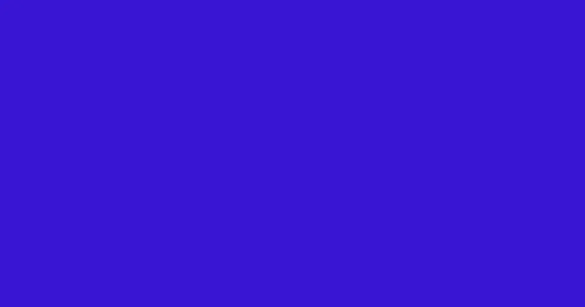 #3815d2 persian blue color image