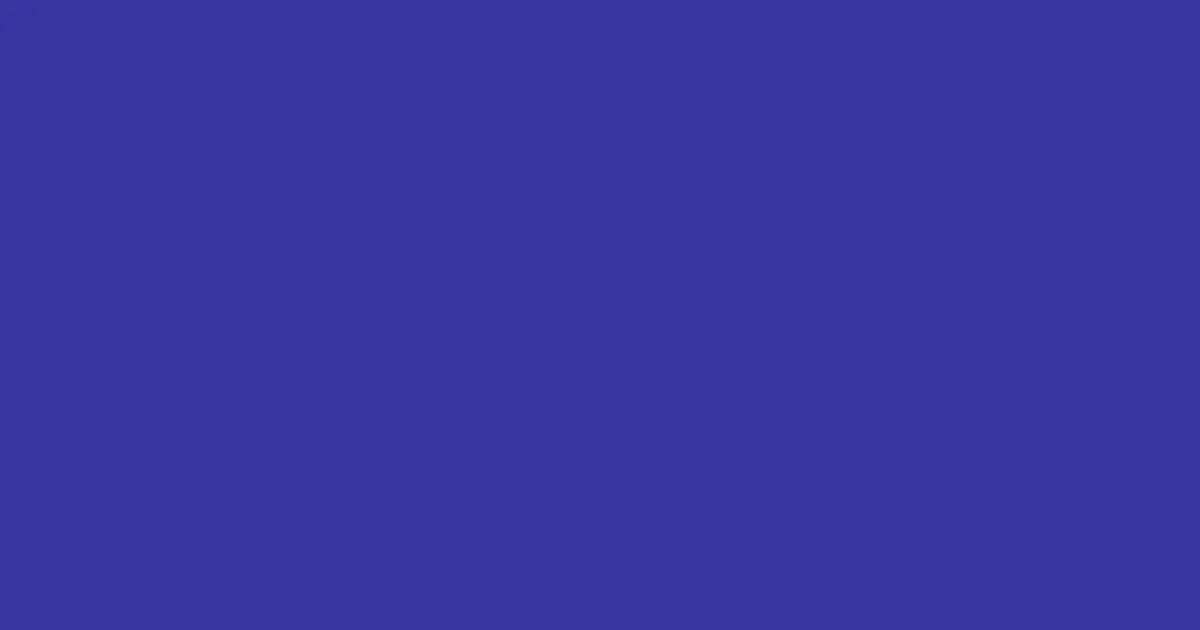 #3835a0 cosmic cobalt color image