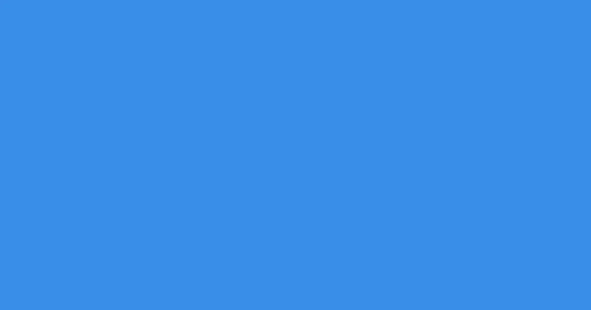 #388ee7 picton blue color image