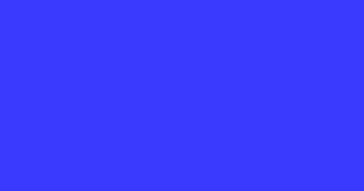 #393afd blue color image