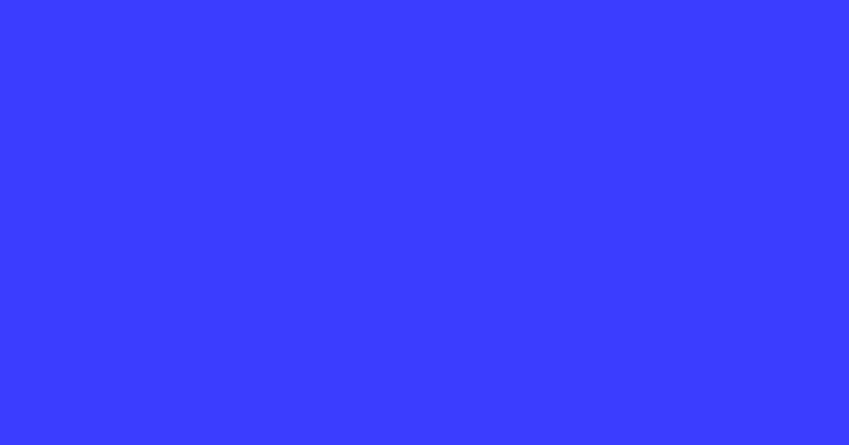 #393efe blue color image