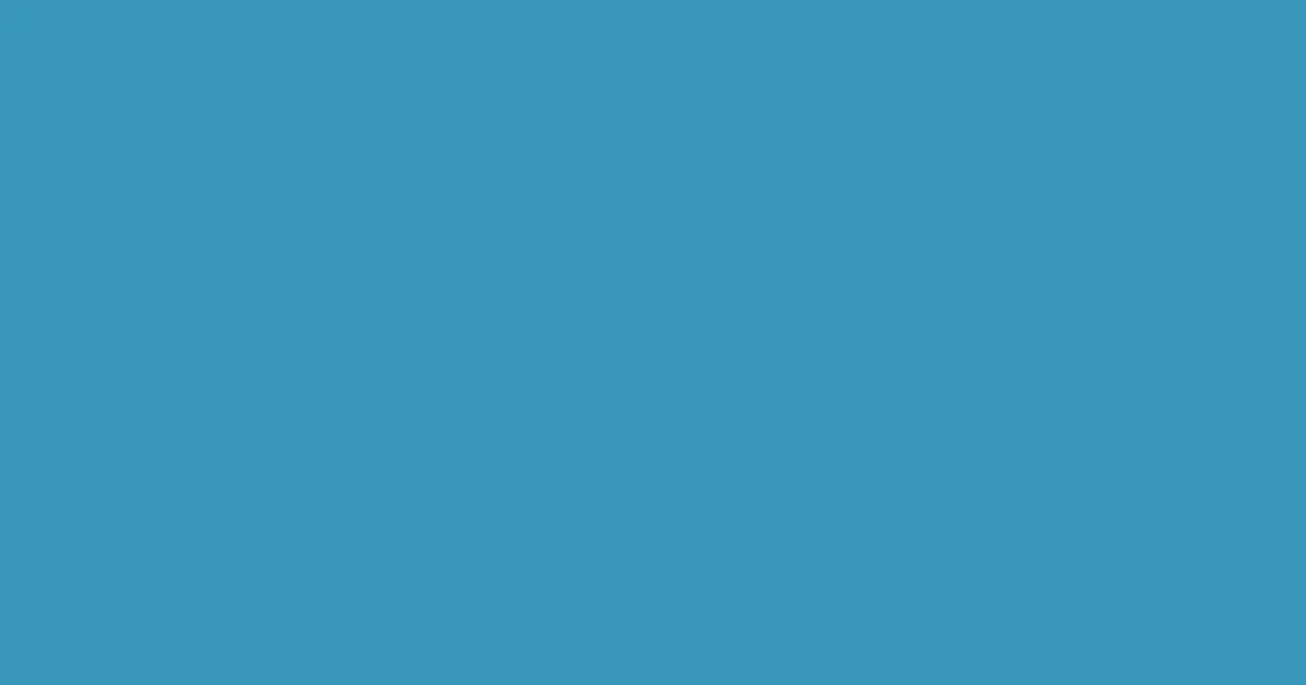 #3997bd boston blue color image