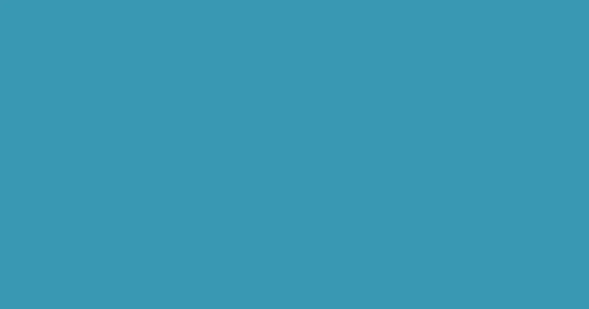 #3999b3 boston blue color image
