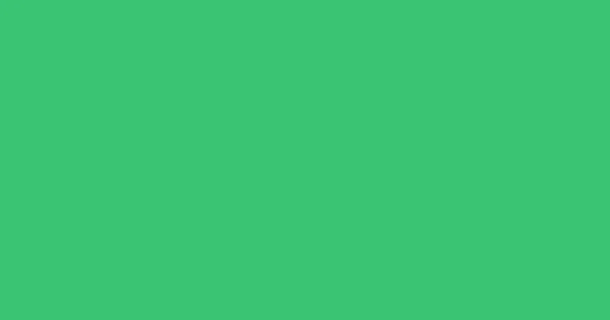#39c473 emerald color image