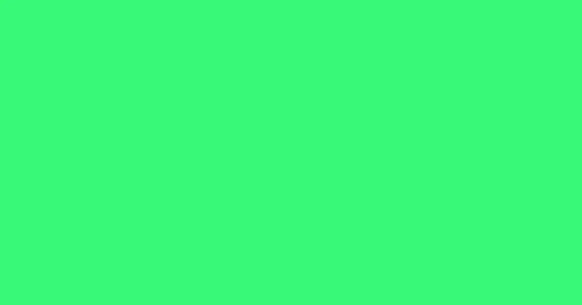 #39f878 screamin' green color image