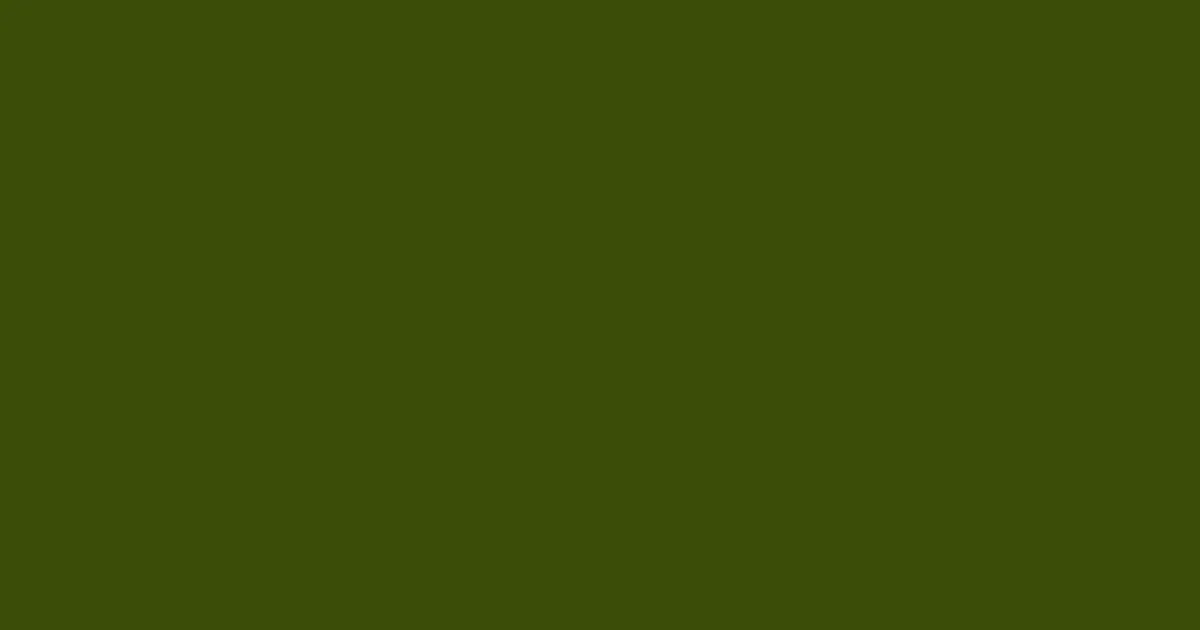 #3a4d08 green leaf color image