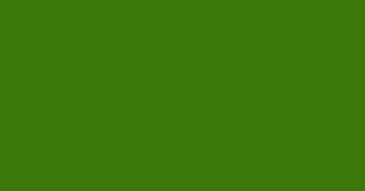#3a7708 green leaf color image