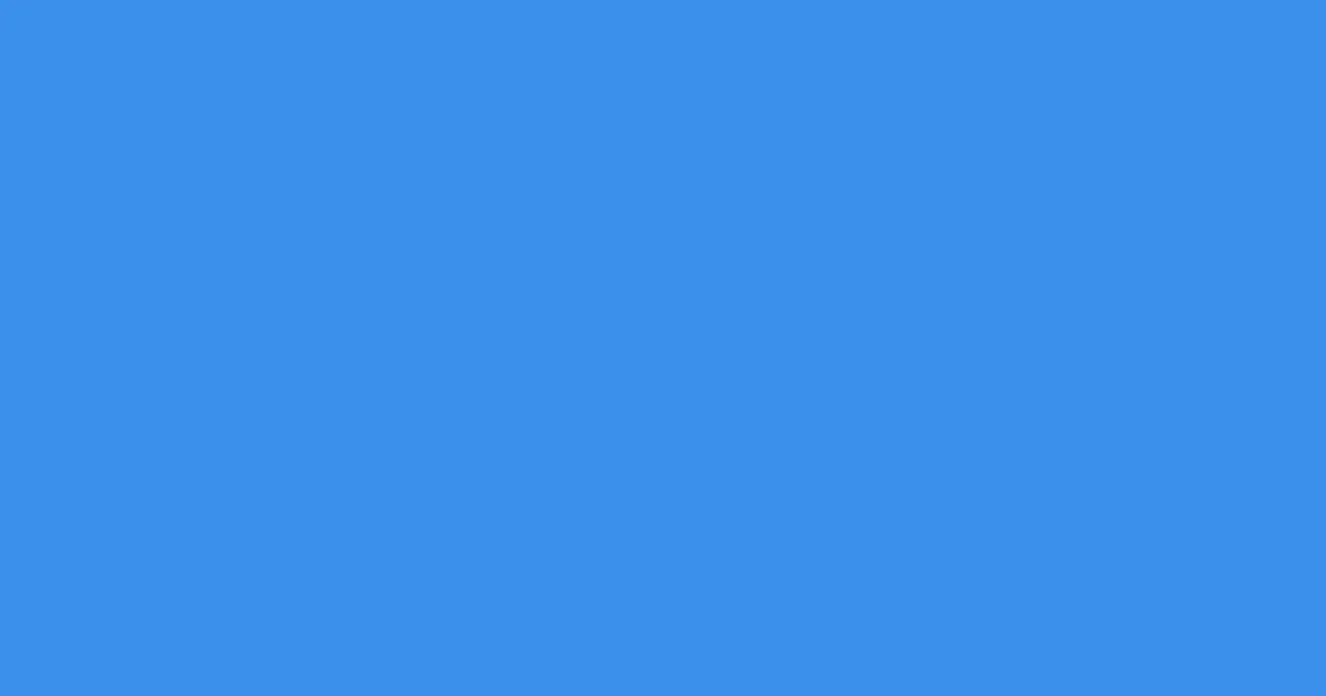 #3a90eb picton blue color image