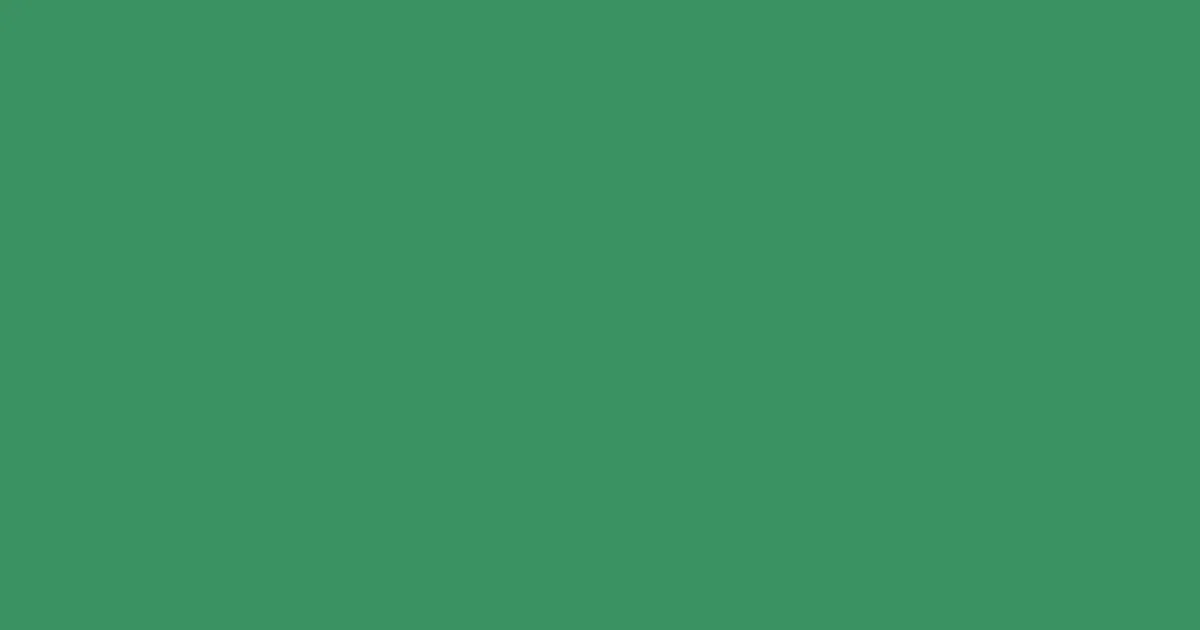 #3a9161 chateau green color image