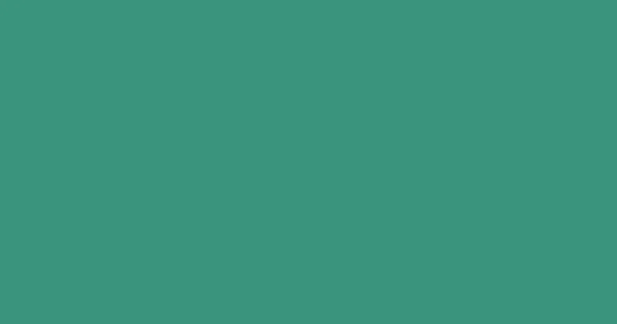 #3a947d illuminating emerald color image