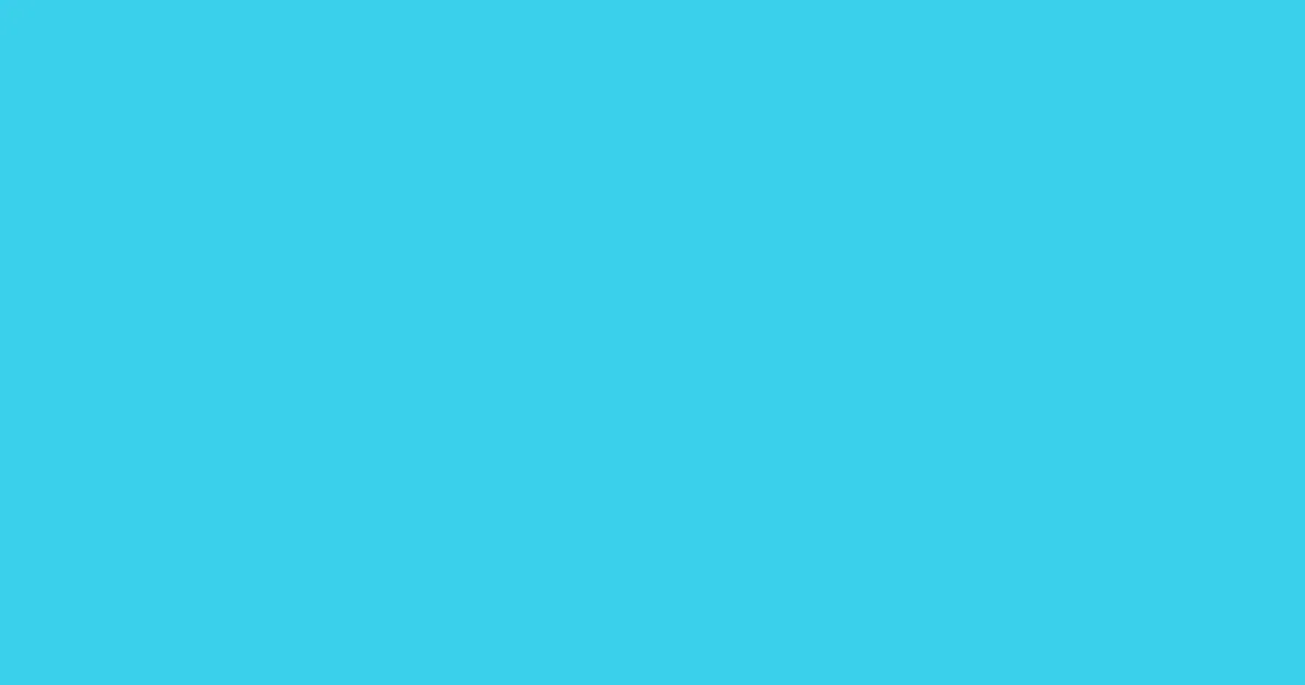 #3ad0eb picton blue color image