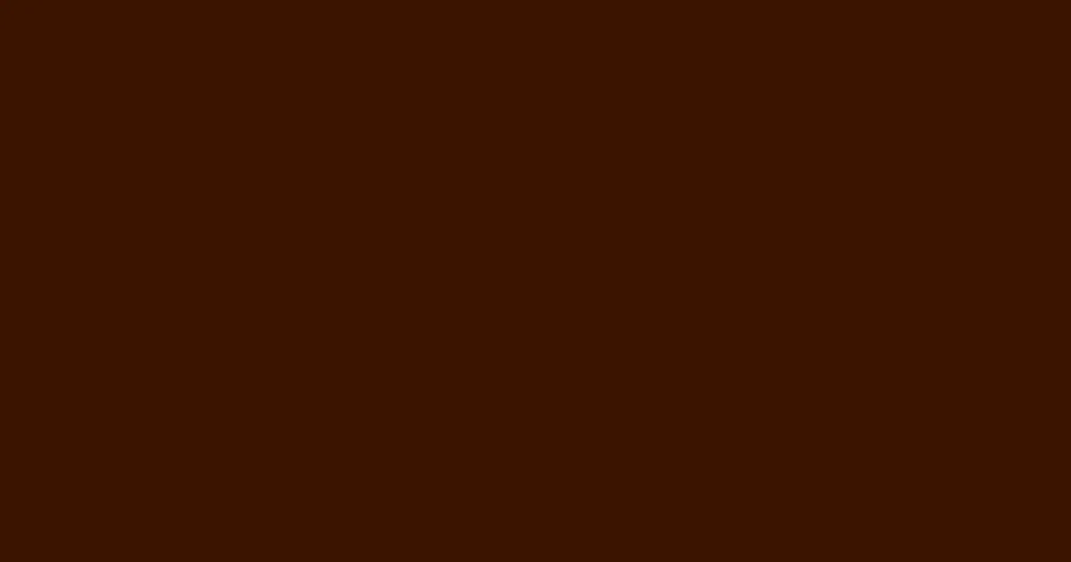 #3b1400 brown pod color image