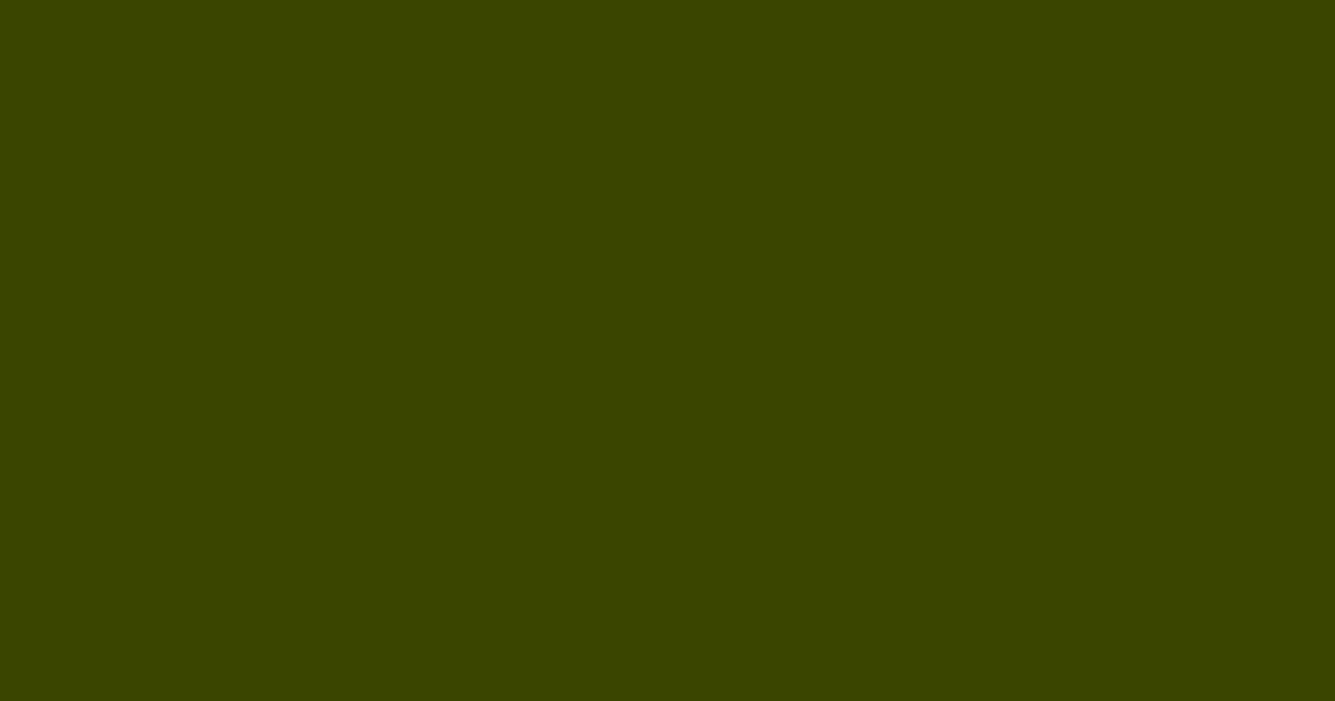 #3b4600 verdun green color image