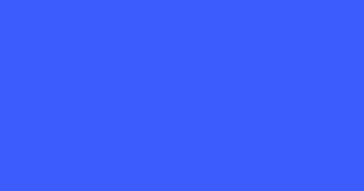 #3b5efb blue color image