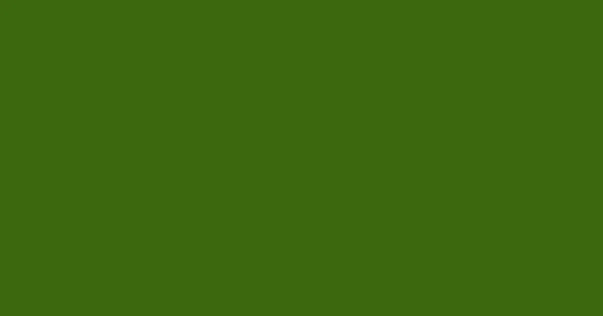 #3b680e green leaf color image