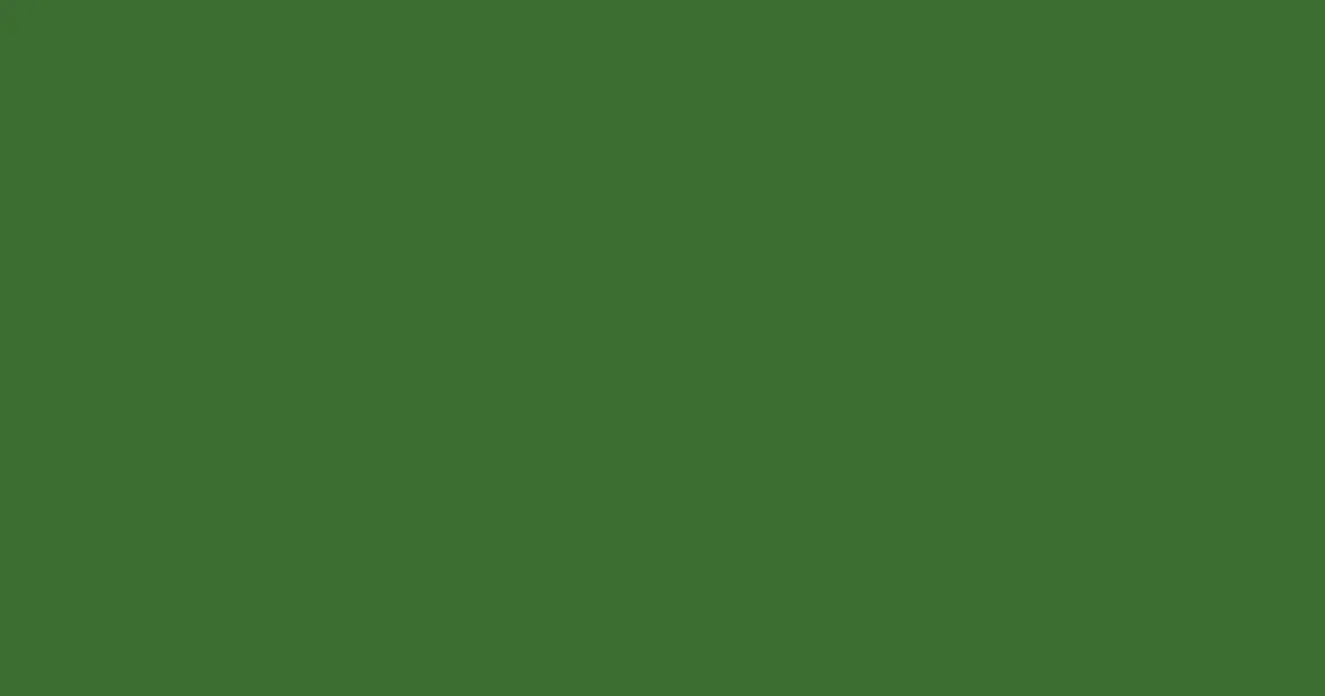 #3b6d30 chalet green color image