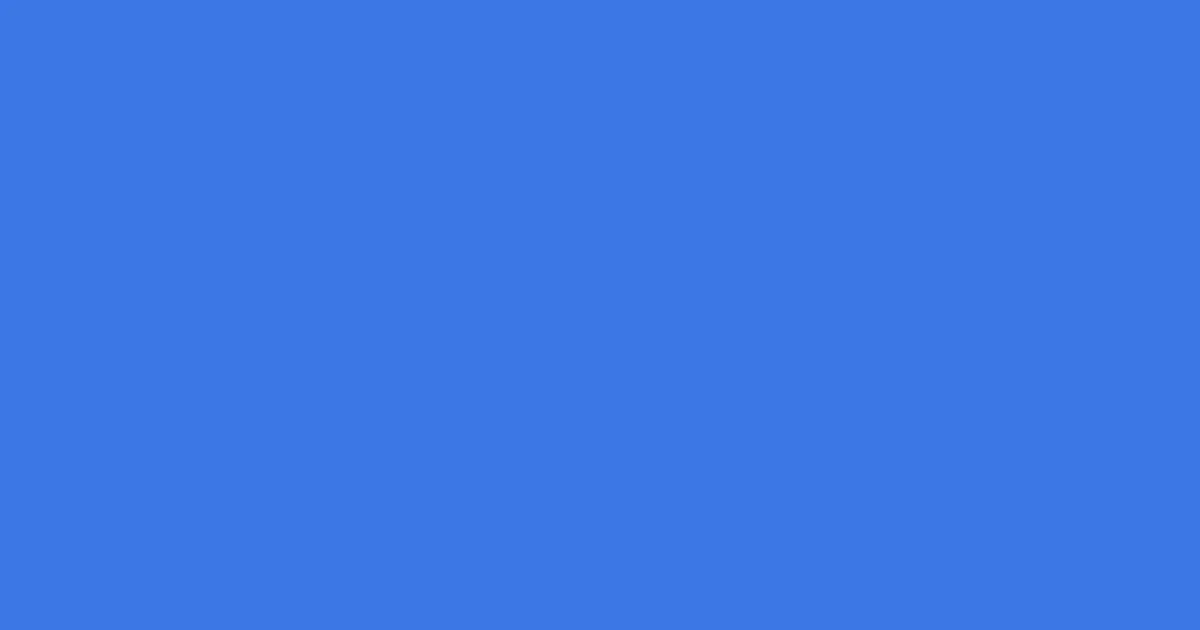 #3b77e5 royal blue color image