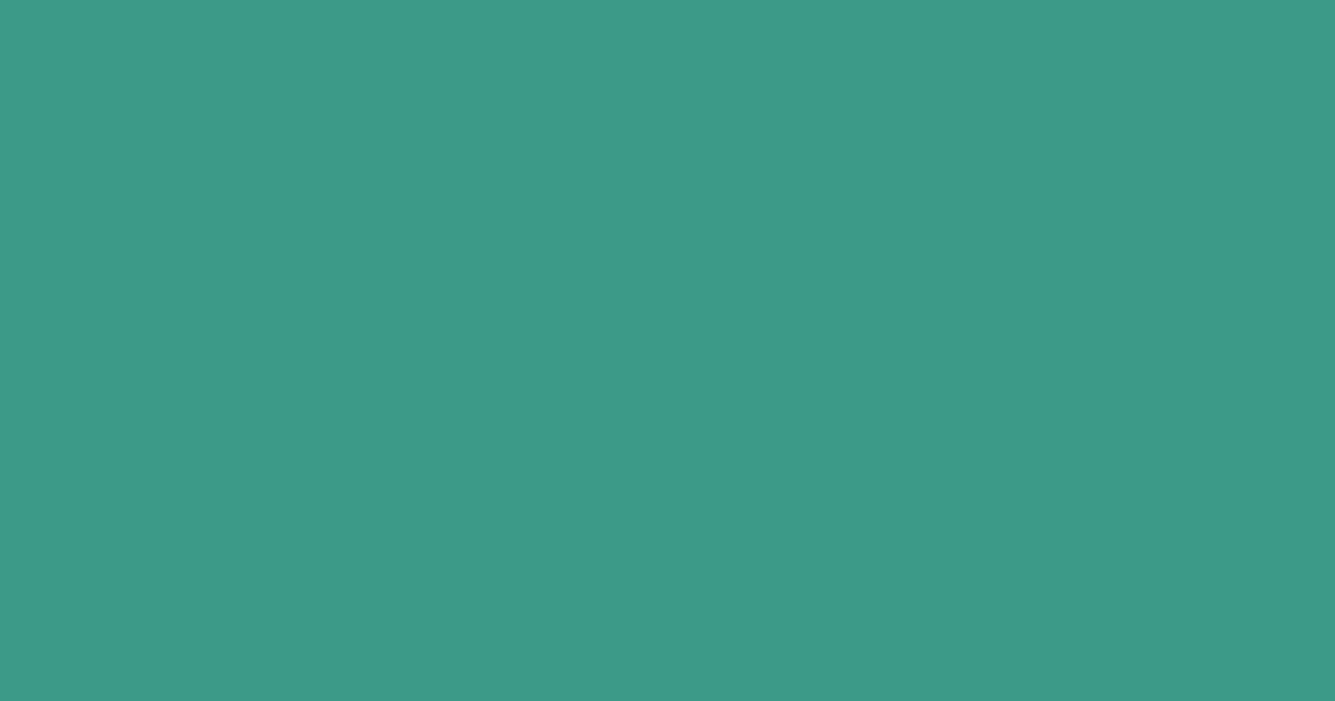 #3b9988 jade color image