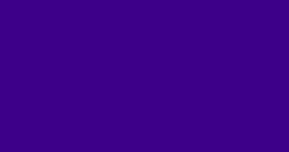 #3c008b pigment indigo color image