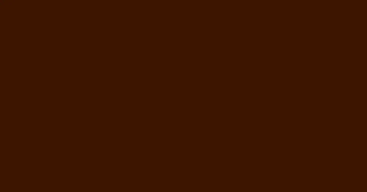 #3c1400 brown pod color image