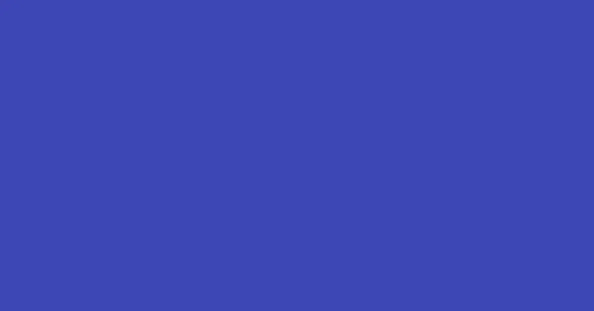 #3c47b5 violet blue color image