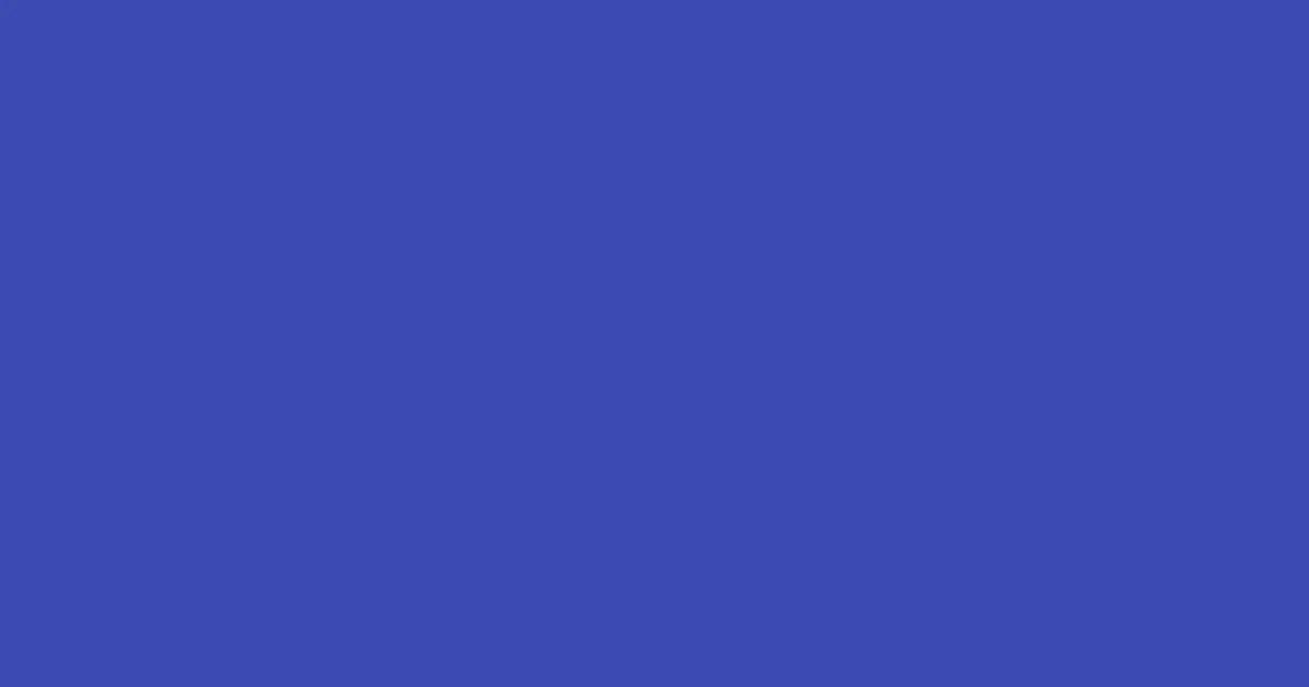 #3c4bb3 violet blue color image