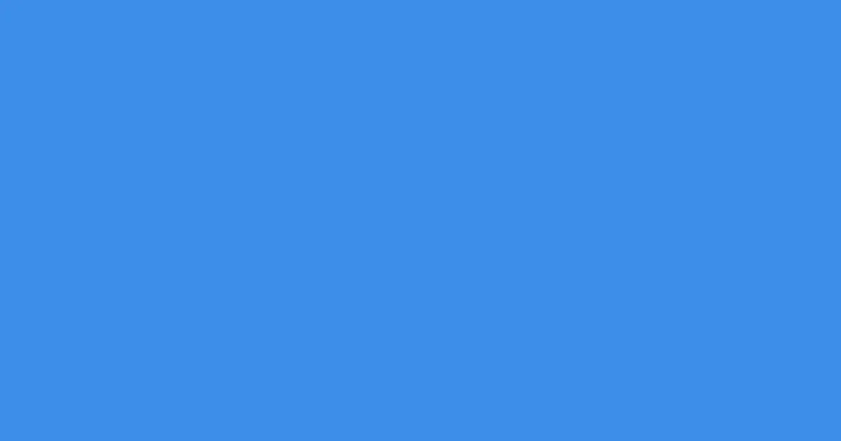 #3c8ee8 picton blue color image