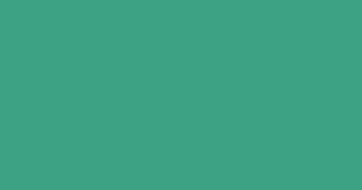 #3ca282 ocean green color image