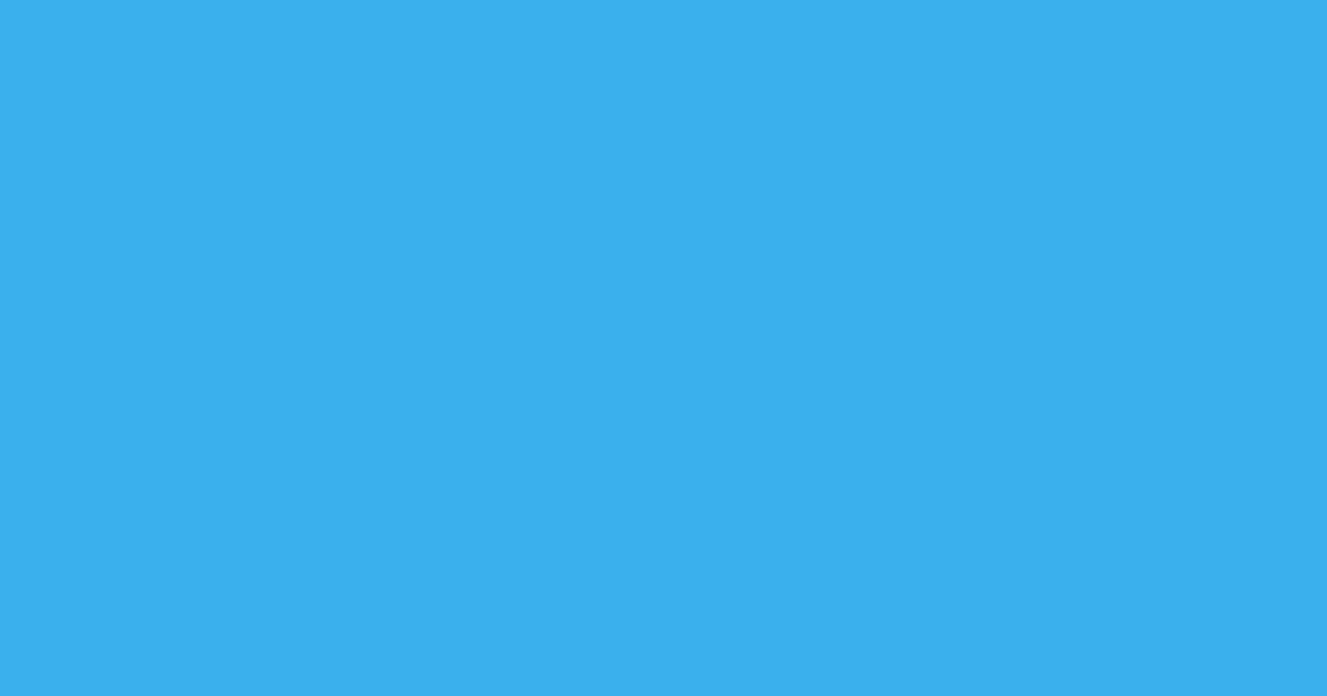 #3cb1ed picton blue color image