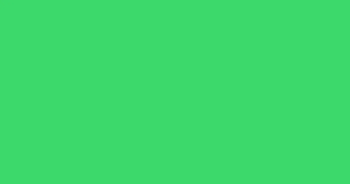 #3cd86b emerald color image