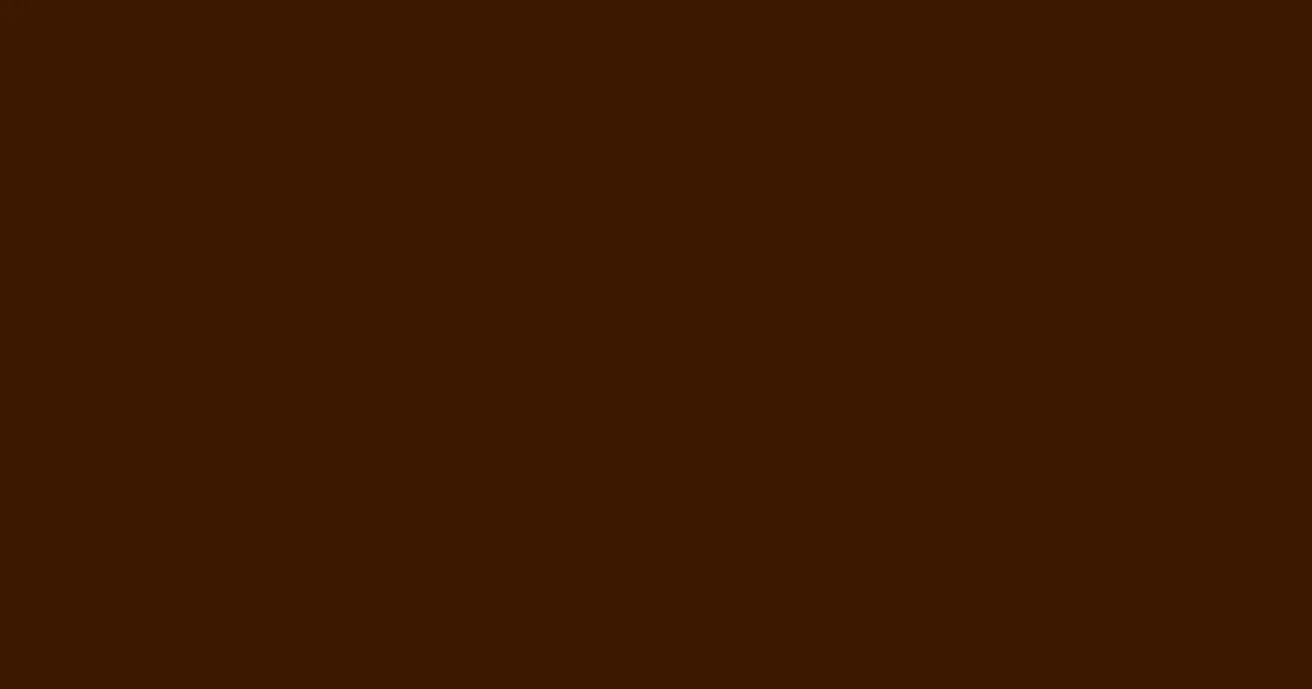 #3d1800 morocco brown color image