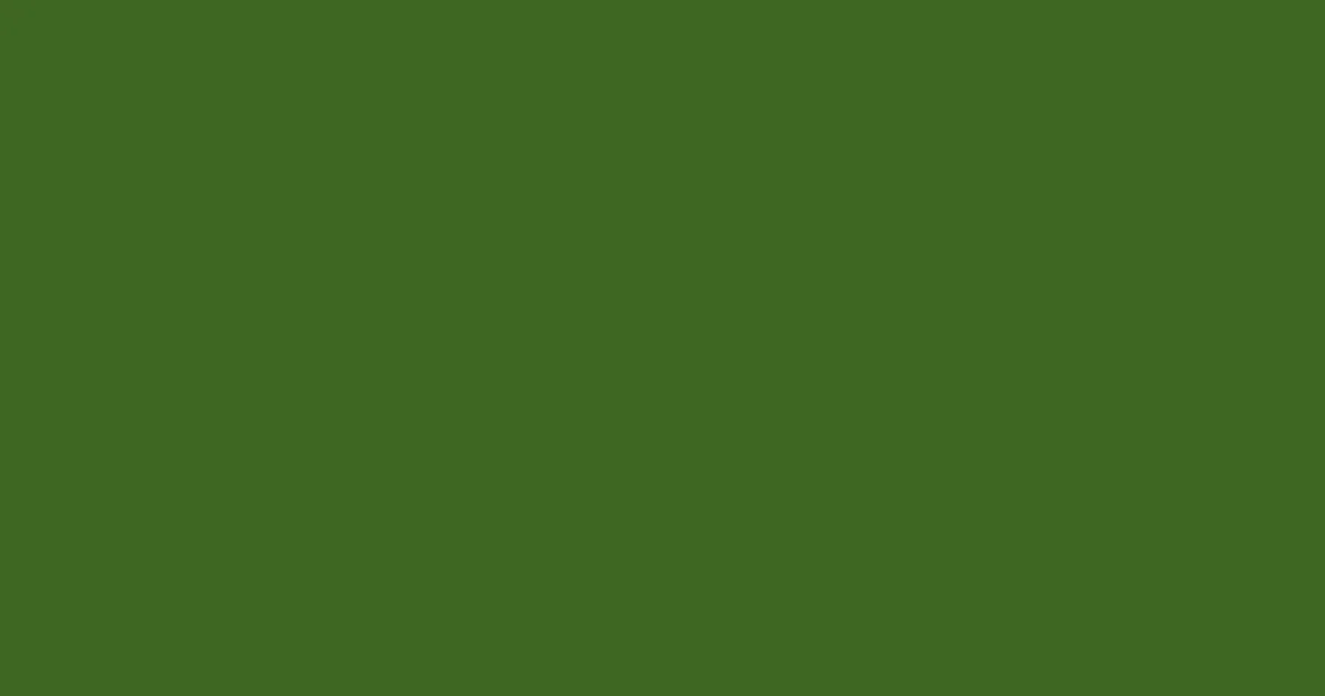 #3d6723 fern frond color image