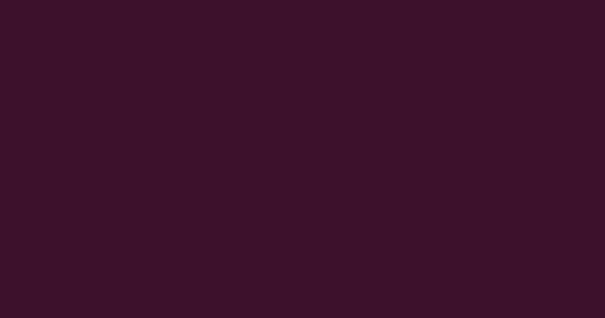 #3e102b wine berry color image