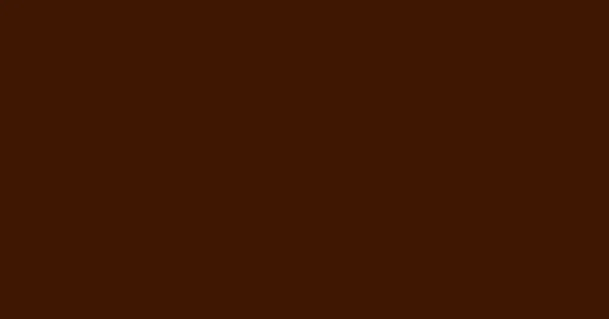 #3e1701 brown pod color image