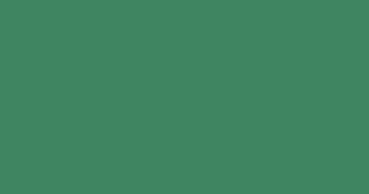 #3f8561 viridian color image