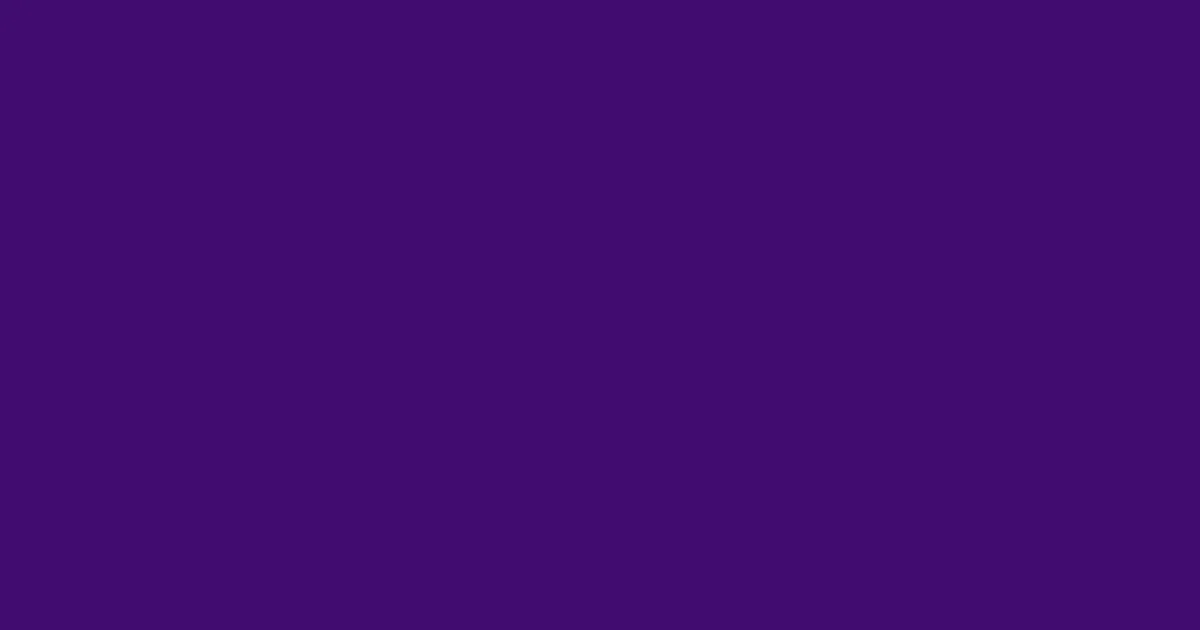 #410d70 persian indigo color image