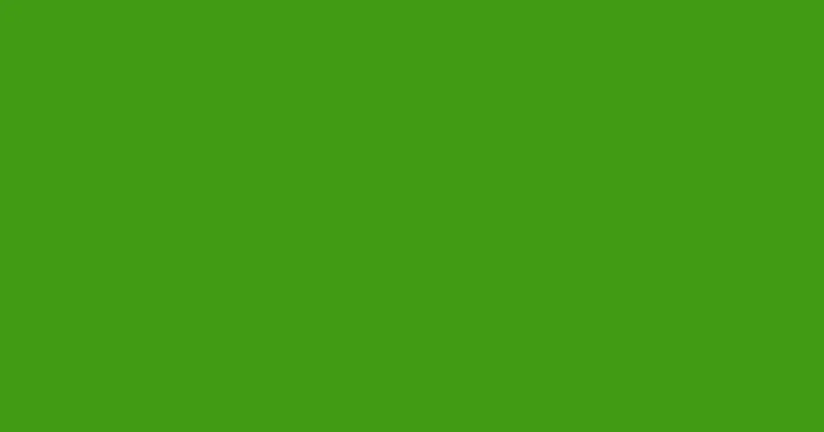 #419b13 slimy green color image