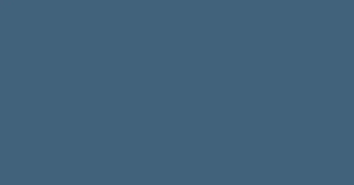 #42617c blue bayoux color image
